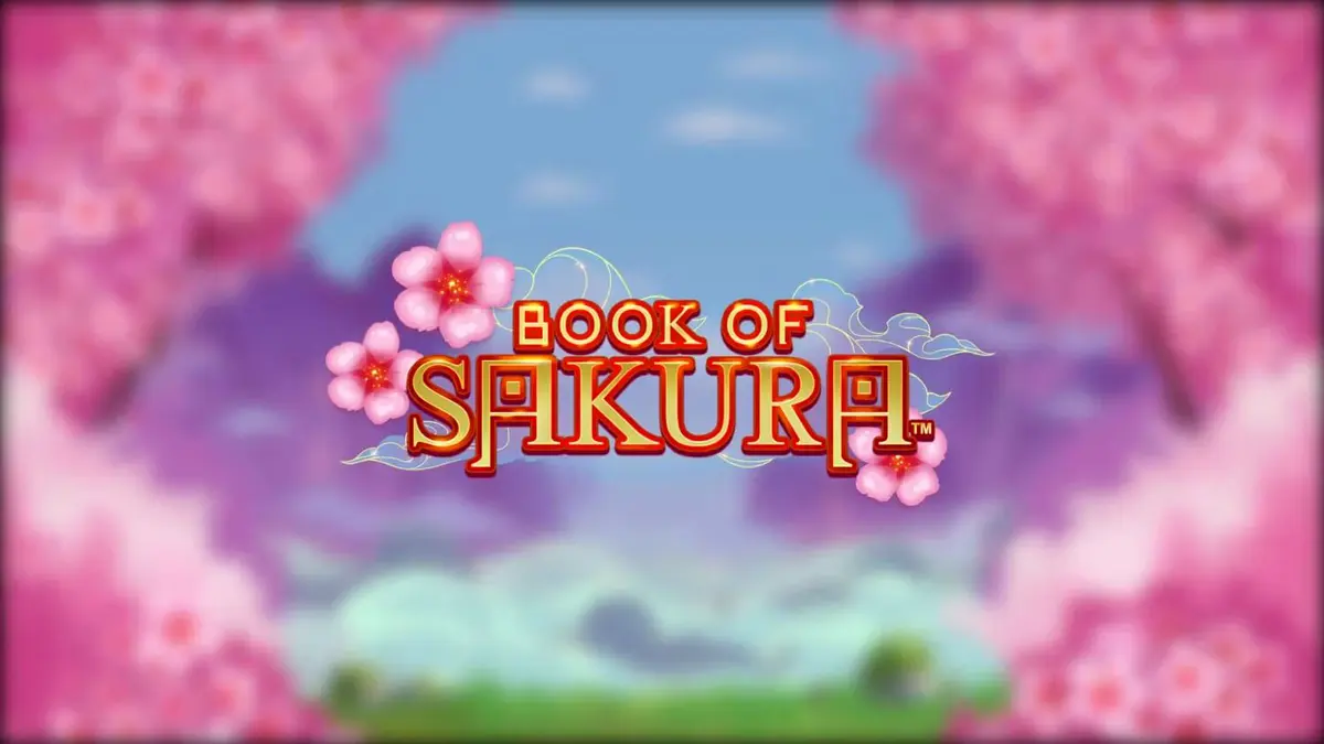 Heroína guerreira em um cenário de cerejeiras no slot Book of Sakura